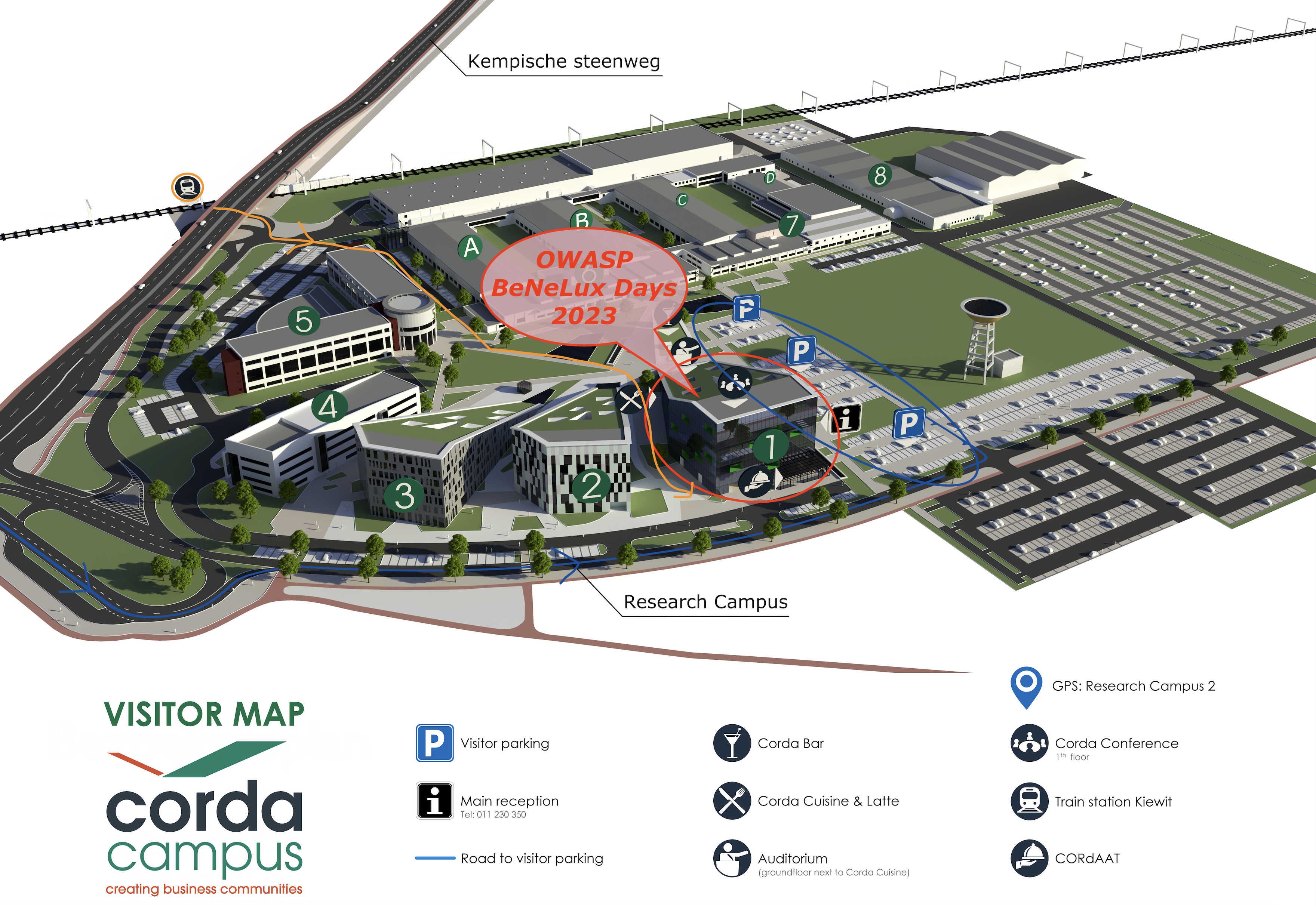 orda Campus Map